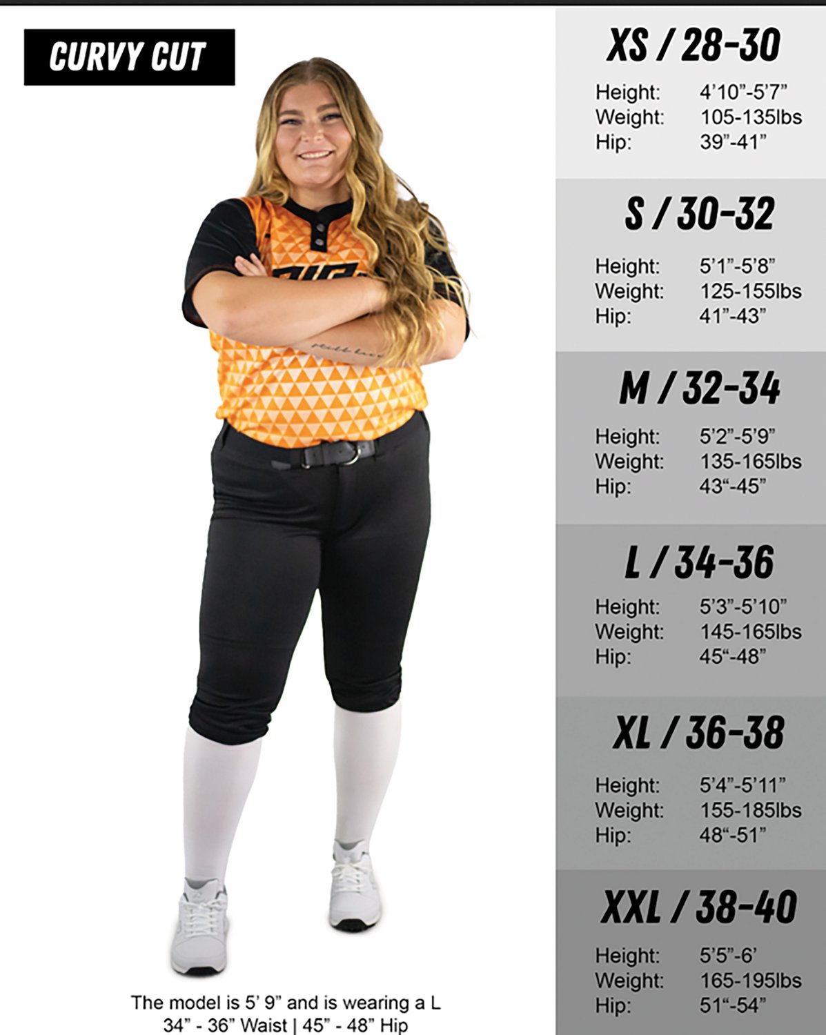 RIP-IT Women's Revolution Curvy Softball Pants - view number 3