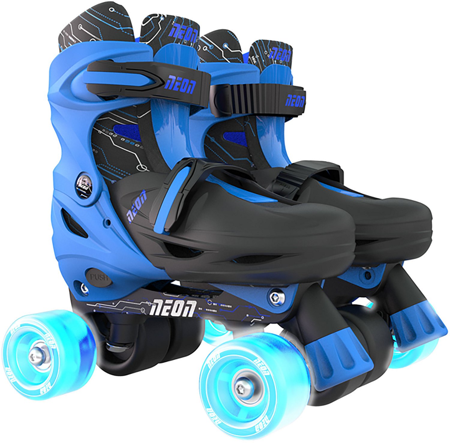 Yvolution Kids' Neon Combo Adjustable Skates - view number 2