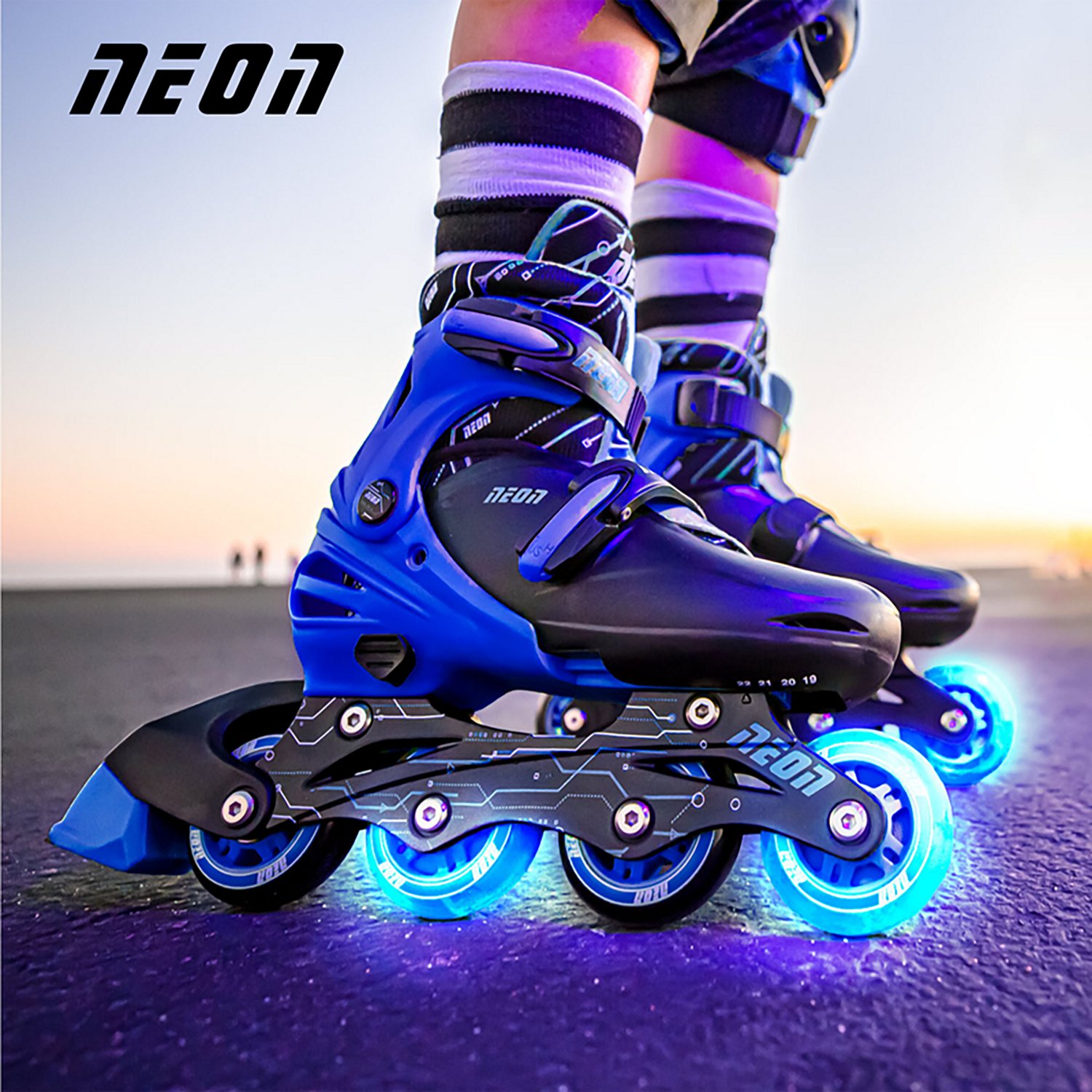 Yvolution Kids' Neon Combo Adjustable Skates - view number 8
