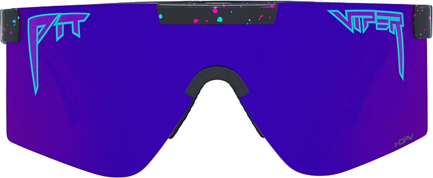 Pit Viper Midnight Original Narrow Frame Polarized Mirrored Sunglasses - view number 2