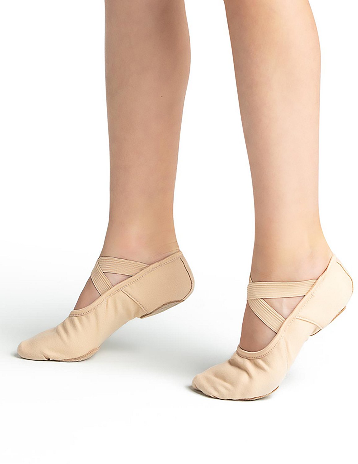Capezio Girls' Hanami Canvas Ballet Shoes - view number 4
