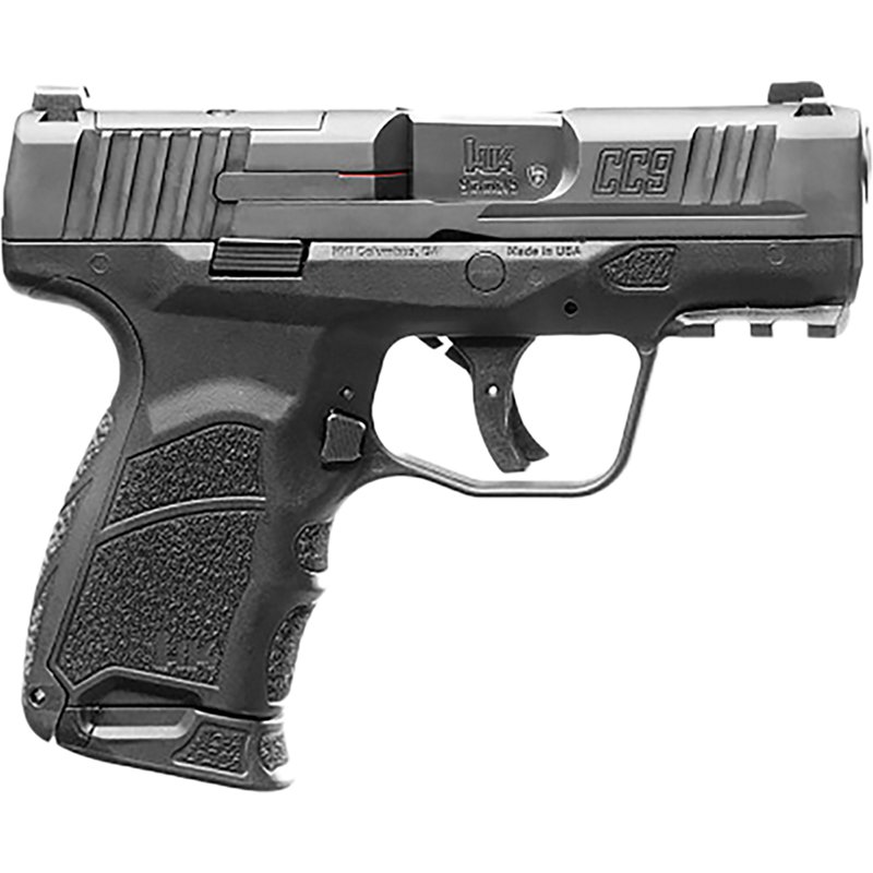 Heckler & Koch HK CC9 Micro-Compact 9mm 3.32" Bbl Optics Ready Pistol w/(2) 10rd Mags 81000551
