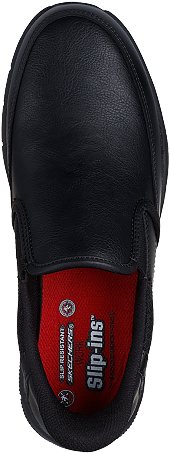 SKECHERS Men's Slip-Ins Nampa Broxtin Work Shoes - view number 4
