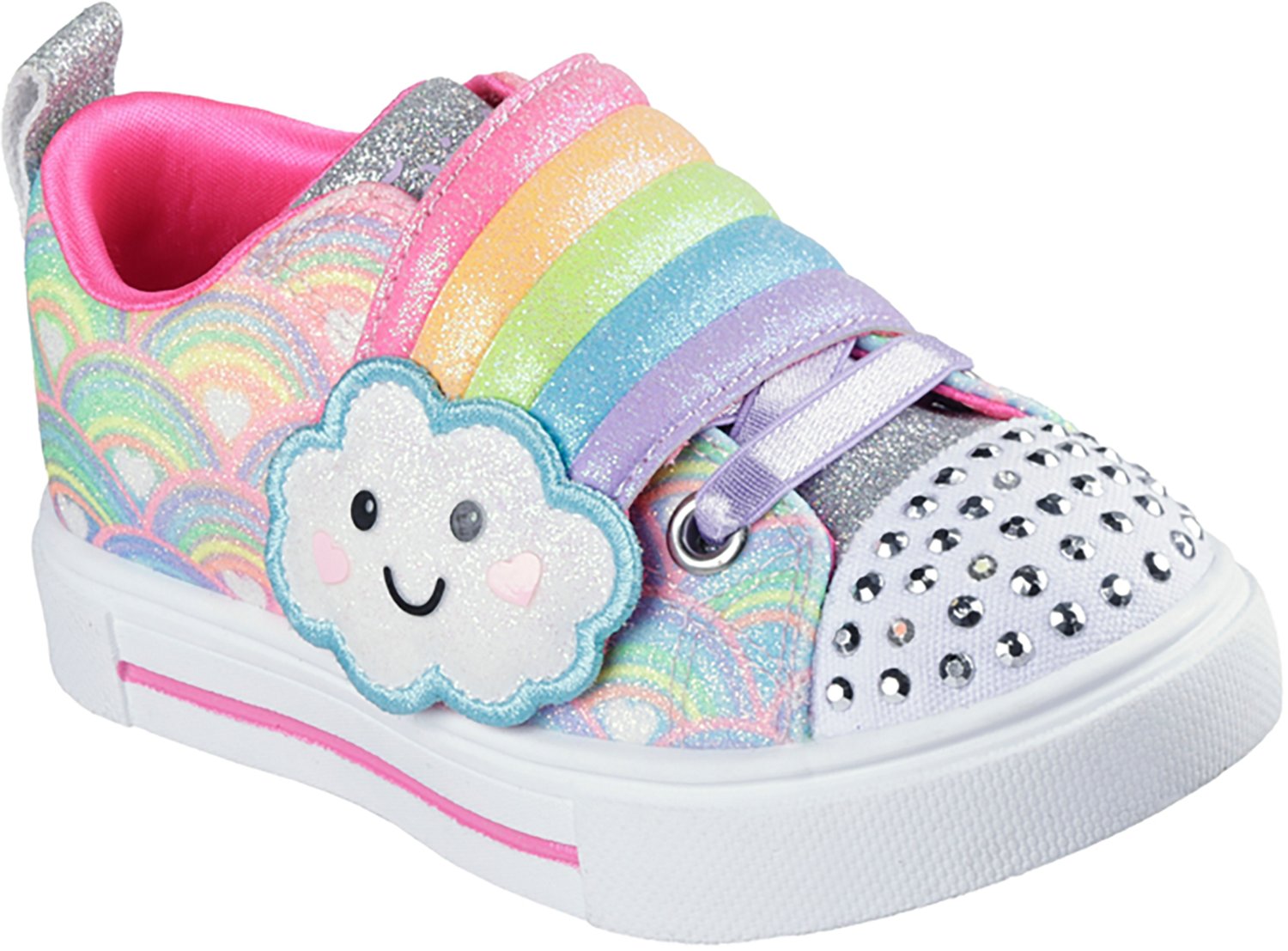 SKECHERS Toddler Girl's Twinkle Toes Twinkle Sparks Cloud