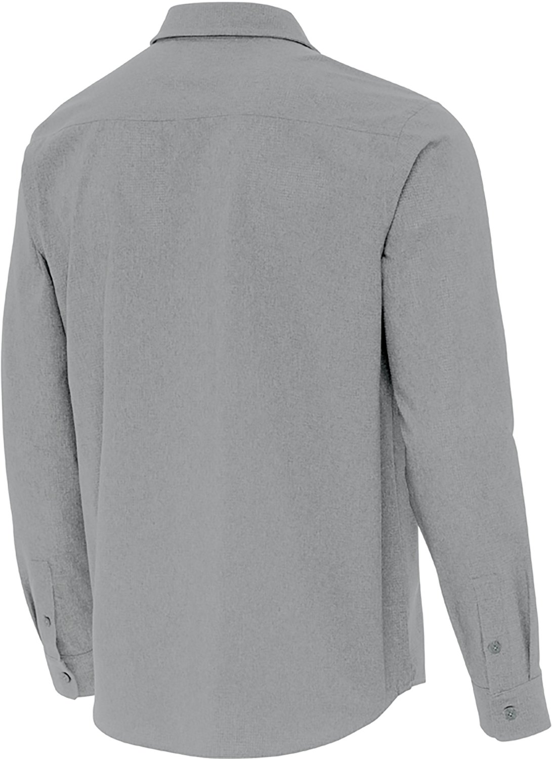 Antigua Men's Atlanta Falcons Exposure Woven Long Sleeve Shirt - view number 2