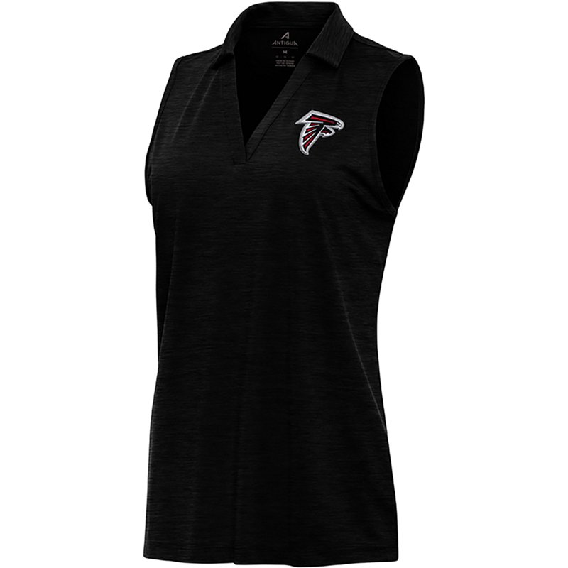 Antigua Women's Atlanta Falcons Layout Sleeveless Polo-image