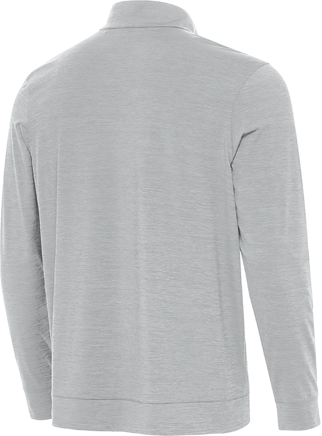 Antigua Men's Houston Texans Bright 1/4 Zip Mock Pullover - view number 2