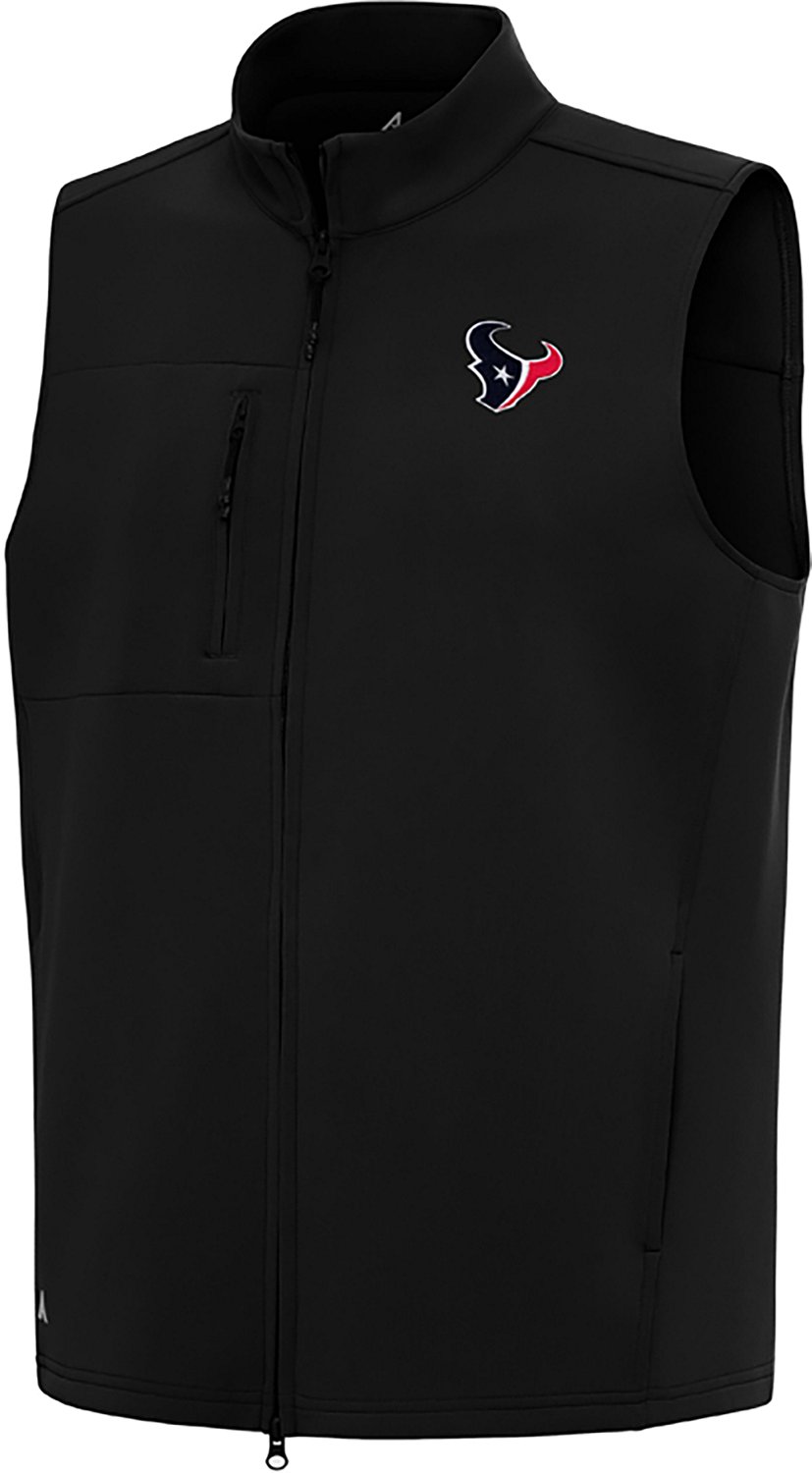 Antigua Men's Houston Texans Demand Full-Zip Vest