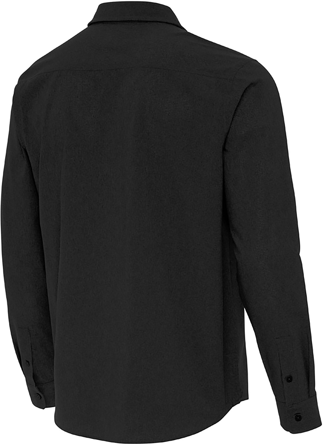 Antigua Men's Houston Texans Exposure Long Sleeve Woven Shirt - view number 2
