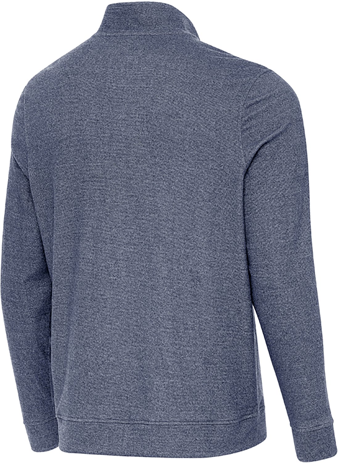 Antigua Men's Houston Texans H-Town Subtle QZ Pullover - view number 2
