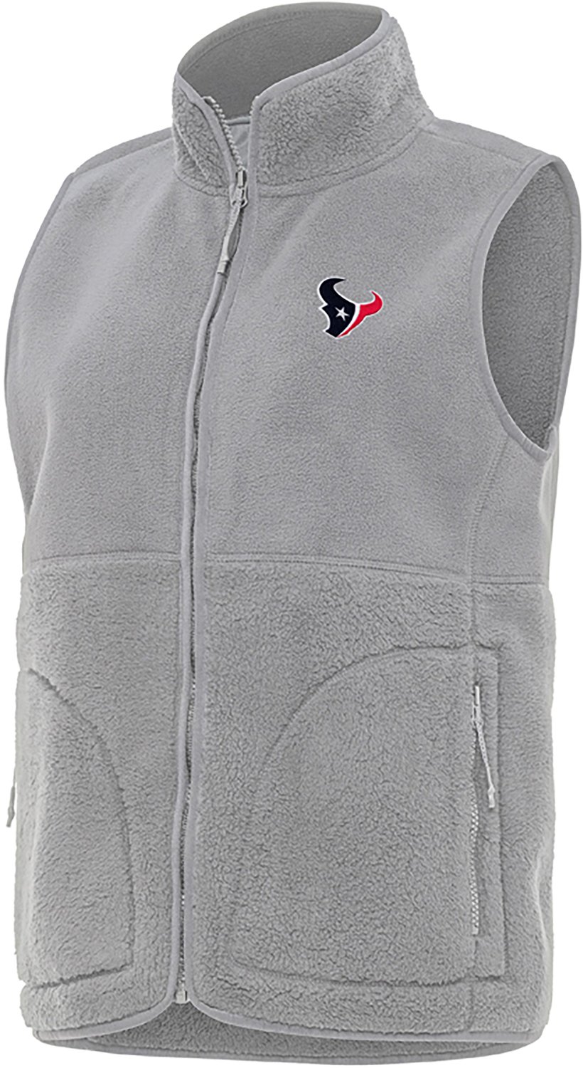 Antigua Women's Houston Texans Nostalgic Full-Zip Vest