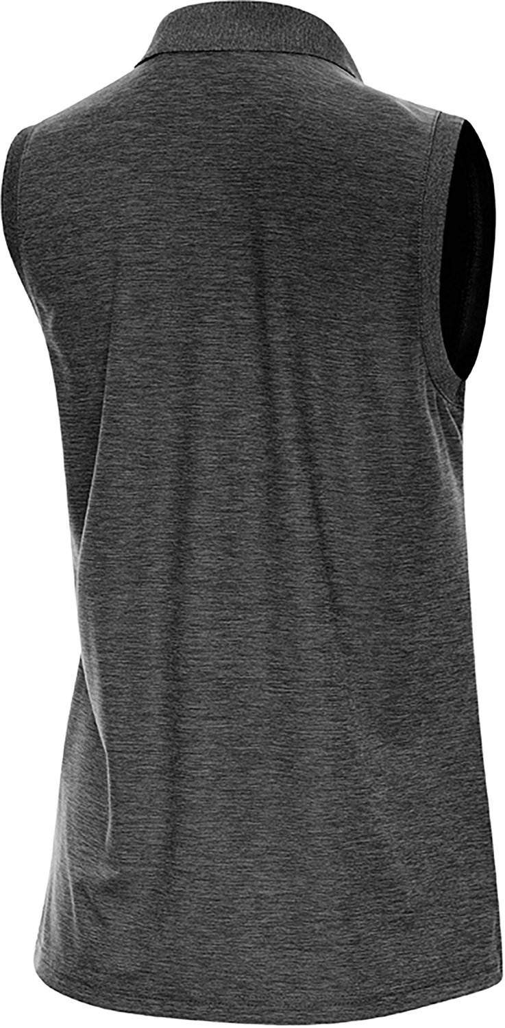 Antigua Women's Houston Texans Recap Sleeveless Polo Shirt