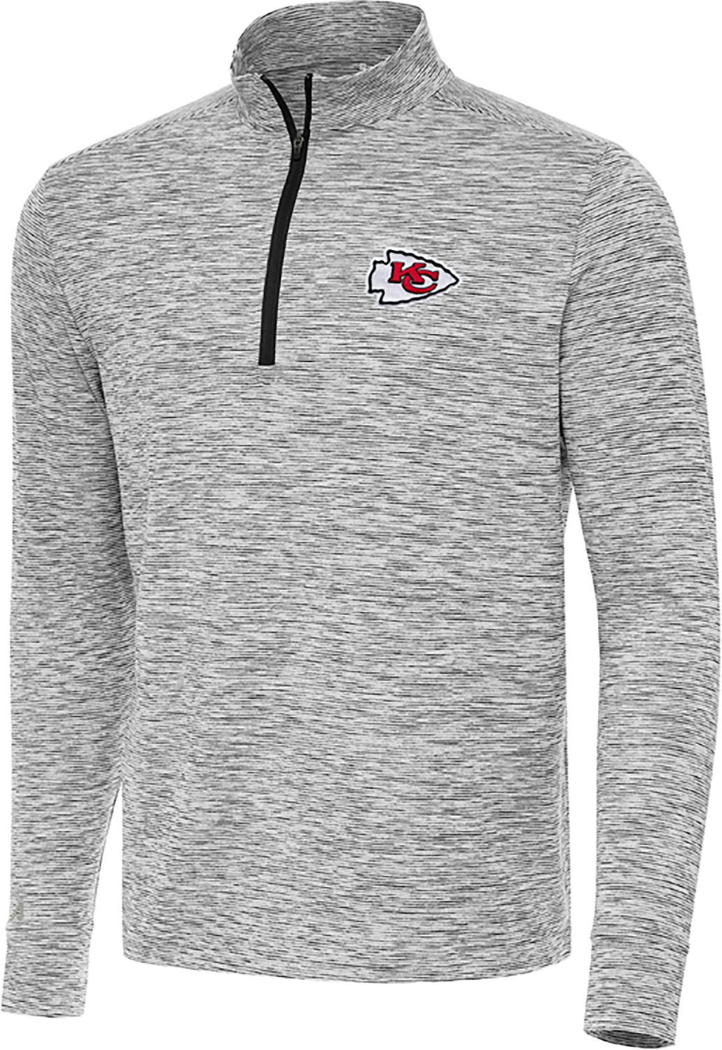 Antigua Men's Kansas City Chiefs Cause 1/4-Zip Pullover Top
