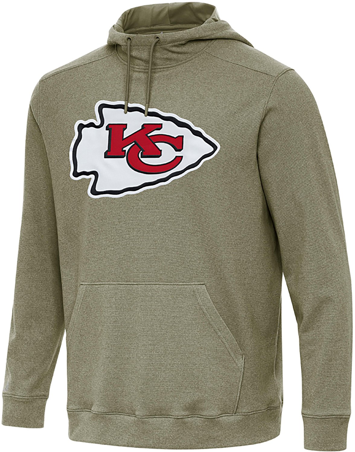 Antigua Men's Kansas City Chiefs Cloud FF Pullover Hoodie
