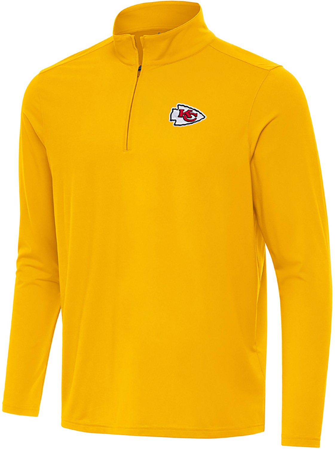 Antigua Men's Kansas City Chiefs Intent 1/4 Zip Pullover