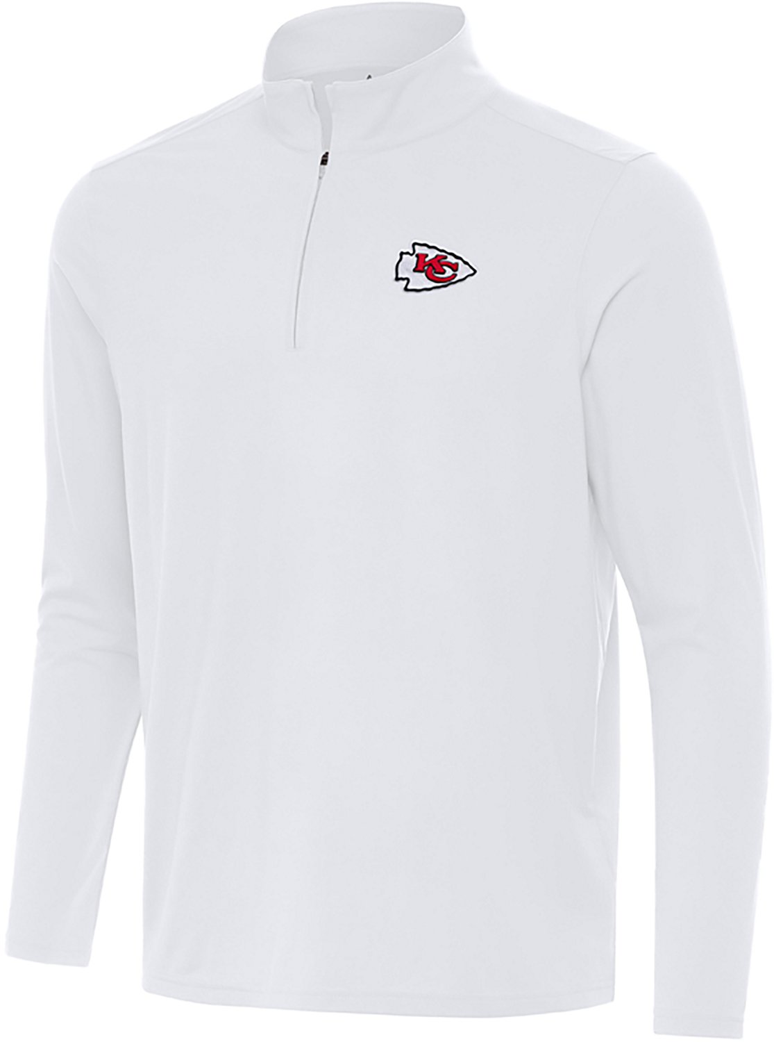 Antigua Men's Kansas City Chiefs Intent 1/4 Zip Pullover