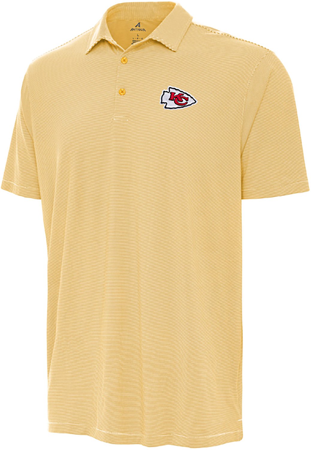 Antigua Men's Kansas City Chiefs Twine Polo Shirt