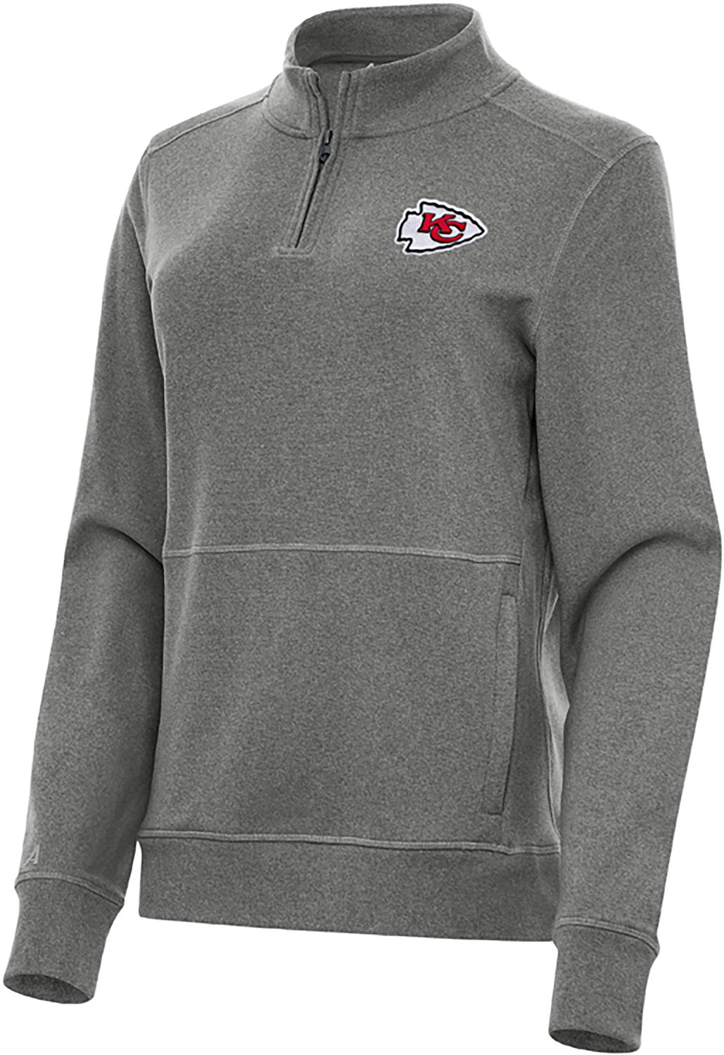 Antigua Women's Kansas City Chiefs Crush QZ Pullover - view number 1