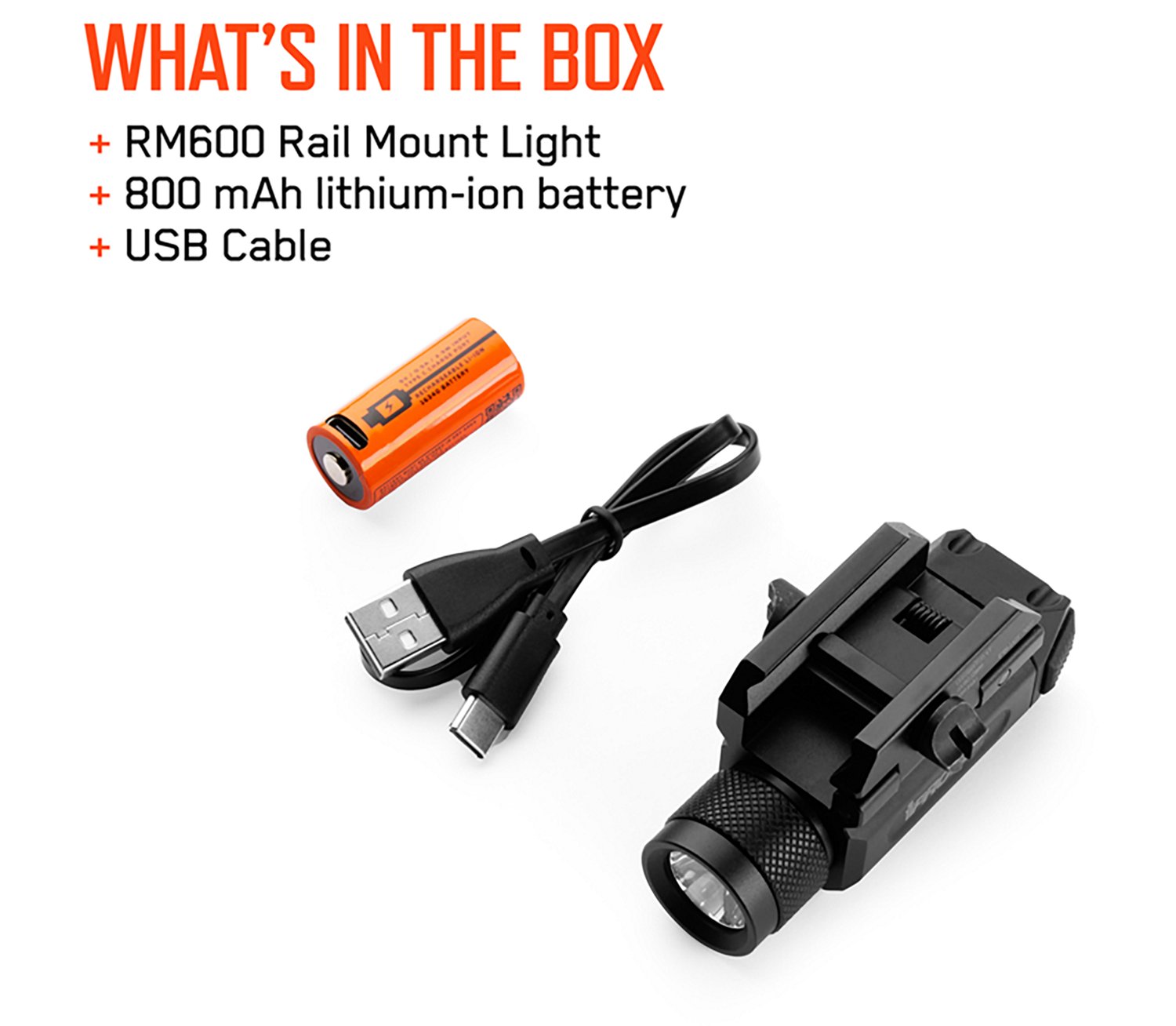 IProtec RM600 LED Rechargeable Rail Mount Light                                                                                  - view number 3