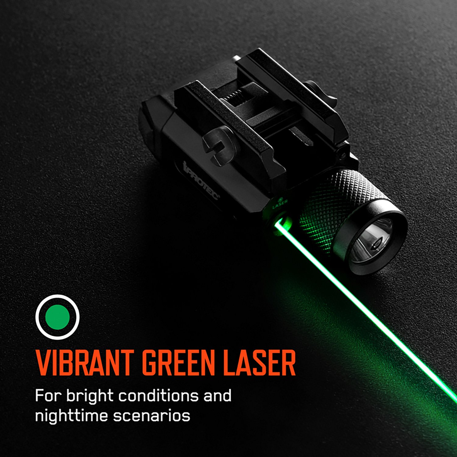 IProtec RM600 LED Laser Rail Mount Light and Green Laser                                                                         - view number 4