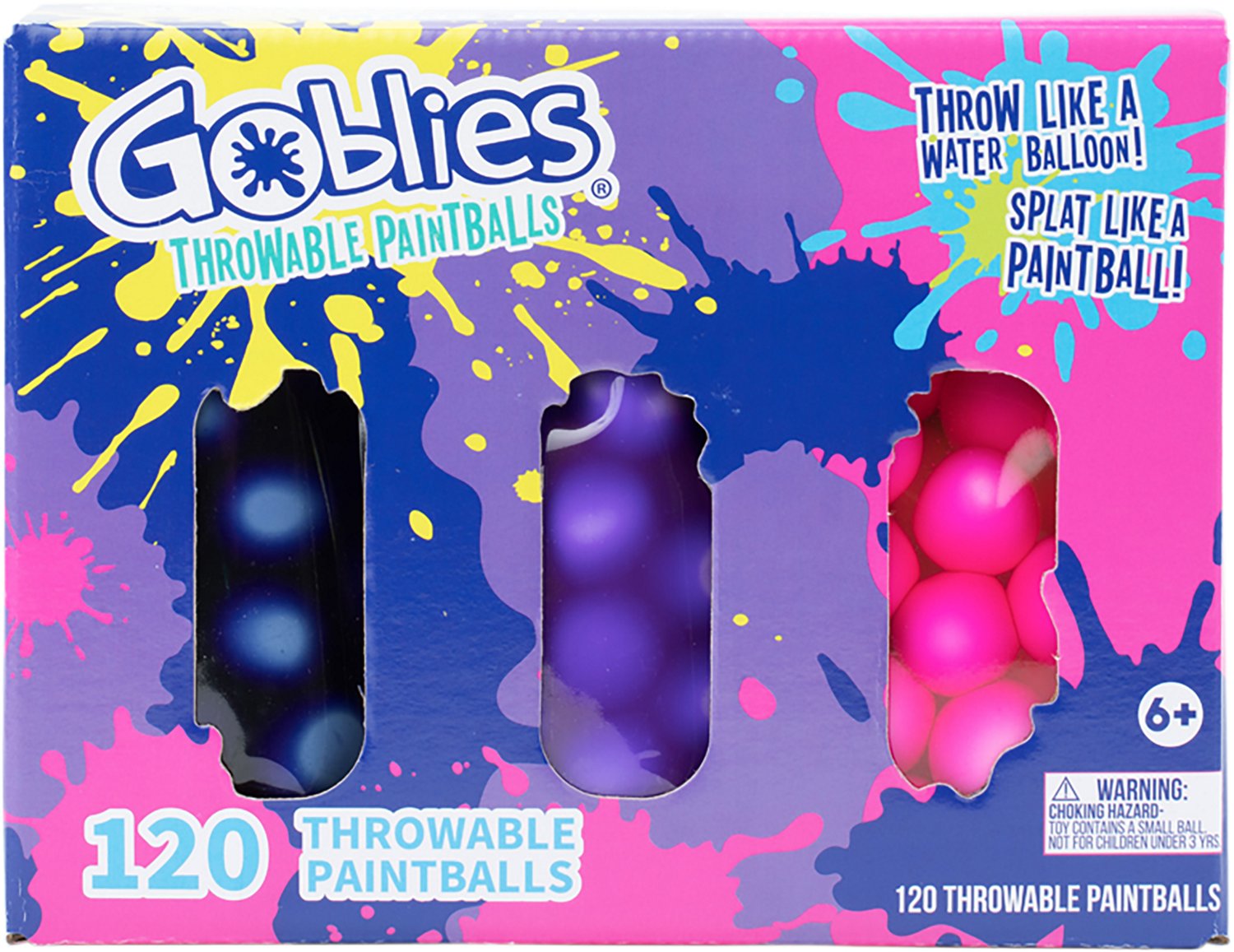 Goblies Throwable Paintballs 120-Pack                                                                                            - view number 3