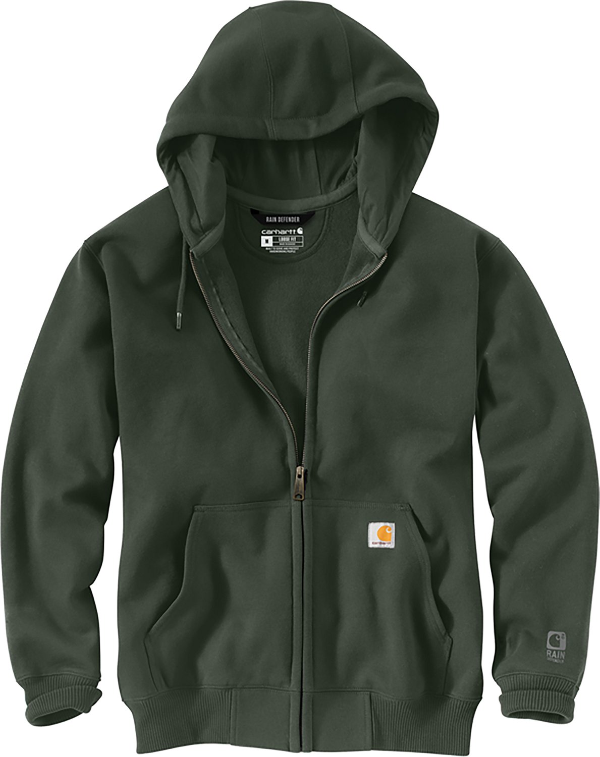 Carhartt Men's Paxton Heavyweight Hooded Zip-Front Sweatshirt                                                                    - view number 2