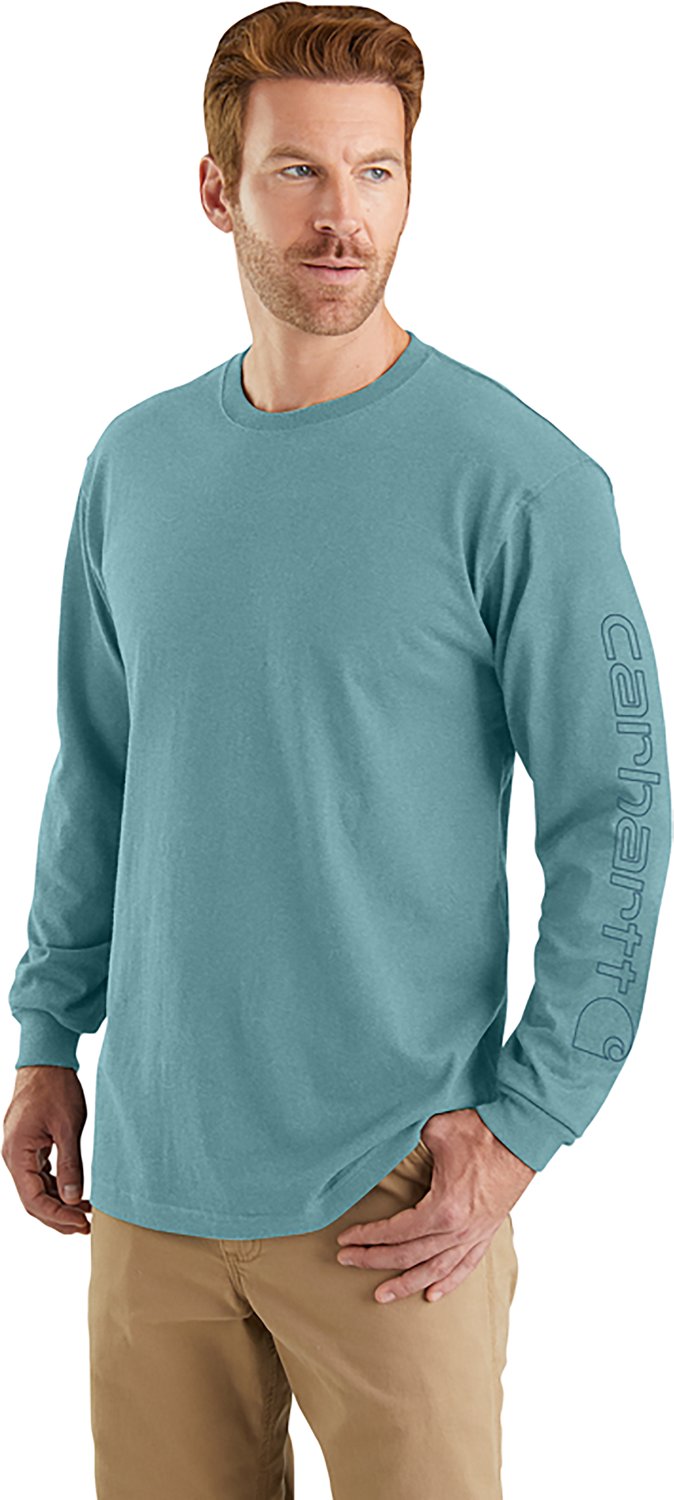 Carhartt Men's Long Sleeve Graphic Logo T-shirt                                                                                  - view number 1