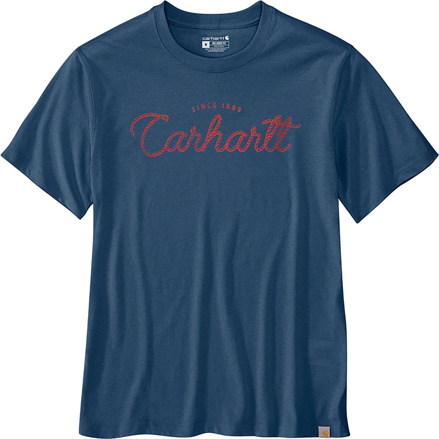 Carhartt Men's RF LW Script Graphic Short Sleeve T-shirt                                                                         - view number 4