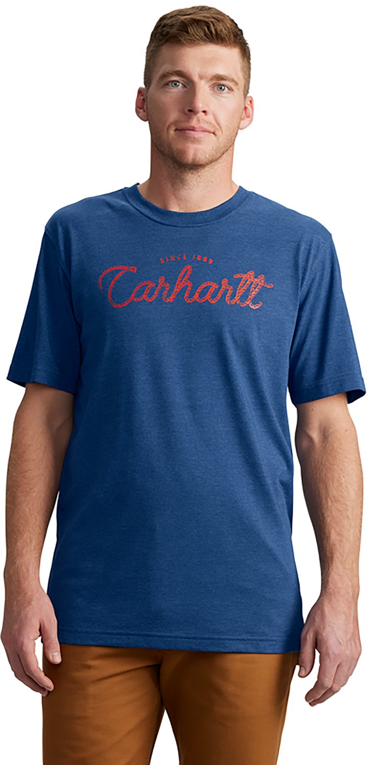 Carhartt Men's RF LW Script Graphic Short Sleeve T-shirt                                                                         - view number 1