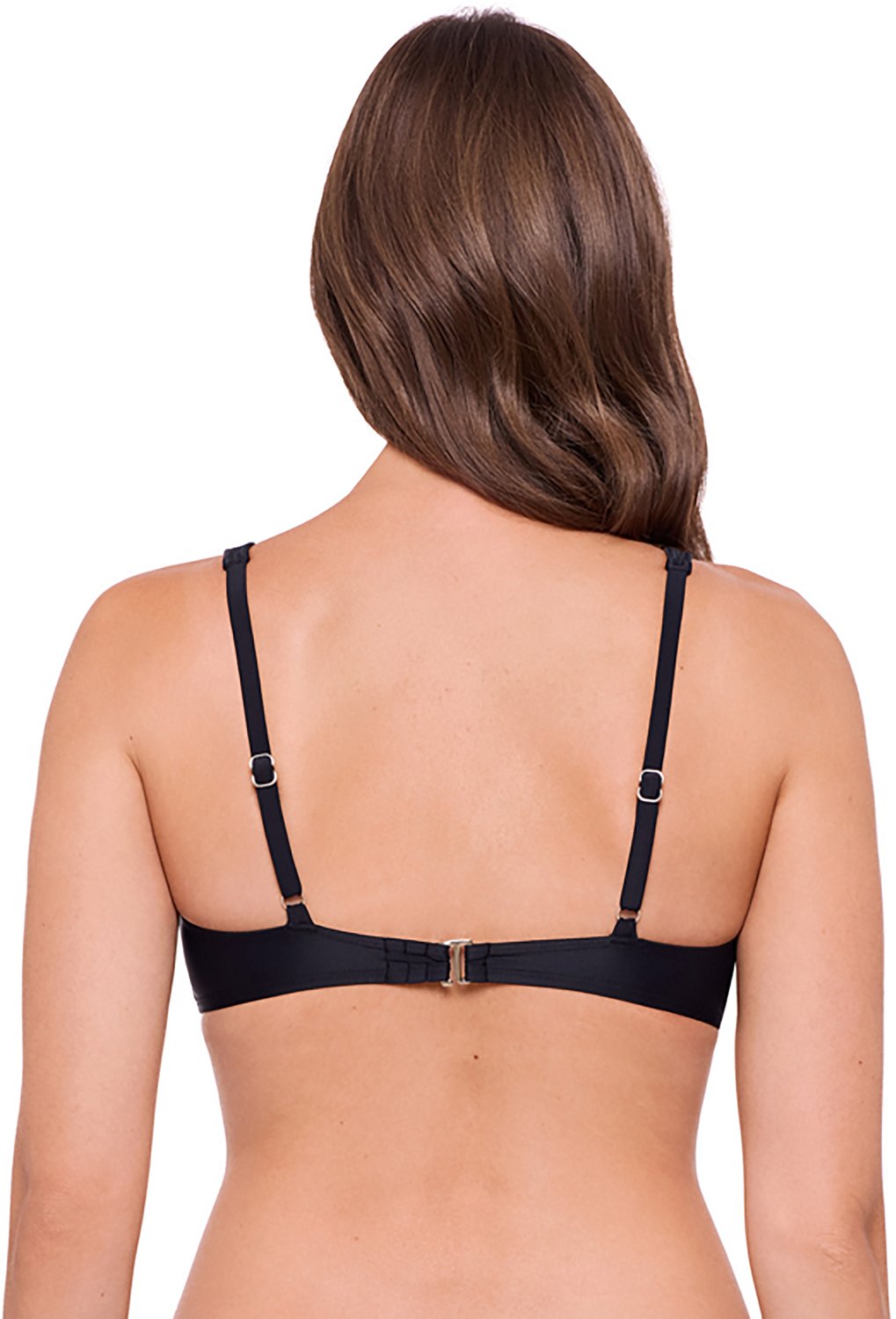 O'Rageous Juniors' Solid V-wire Banded Bralette Swim Top - view number 2