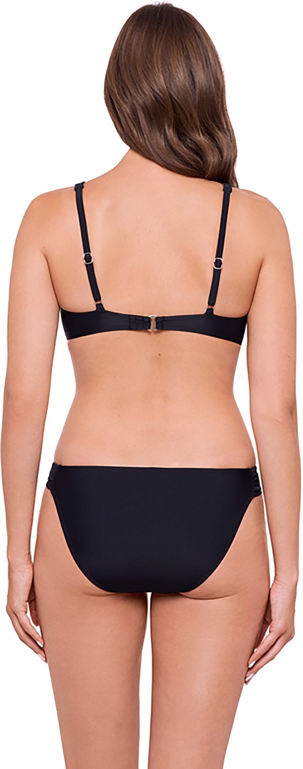 O'Rageous Juniors' Solid V-wire Banded Bralette Swim Top - view number 4