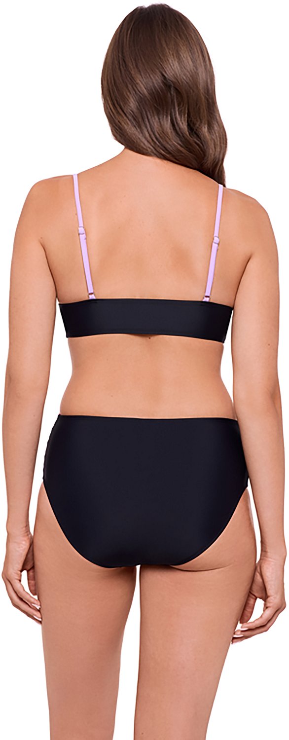O'Rageous Juniors' Block Party Front Tab Midkini Bralette Swim Top - view number 4
