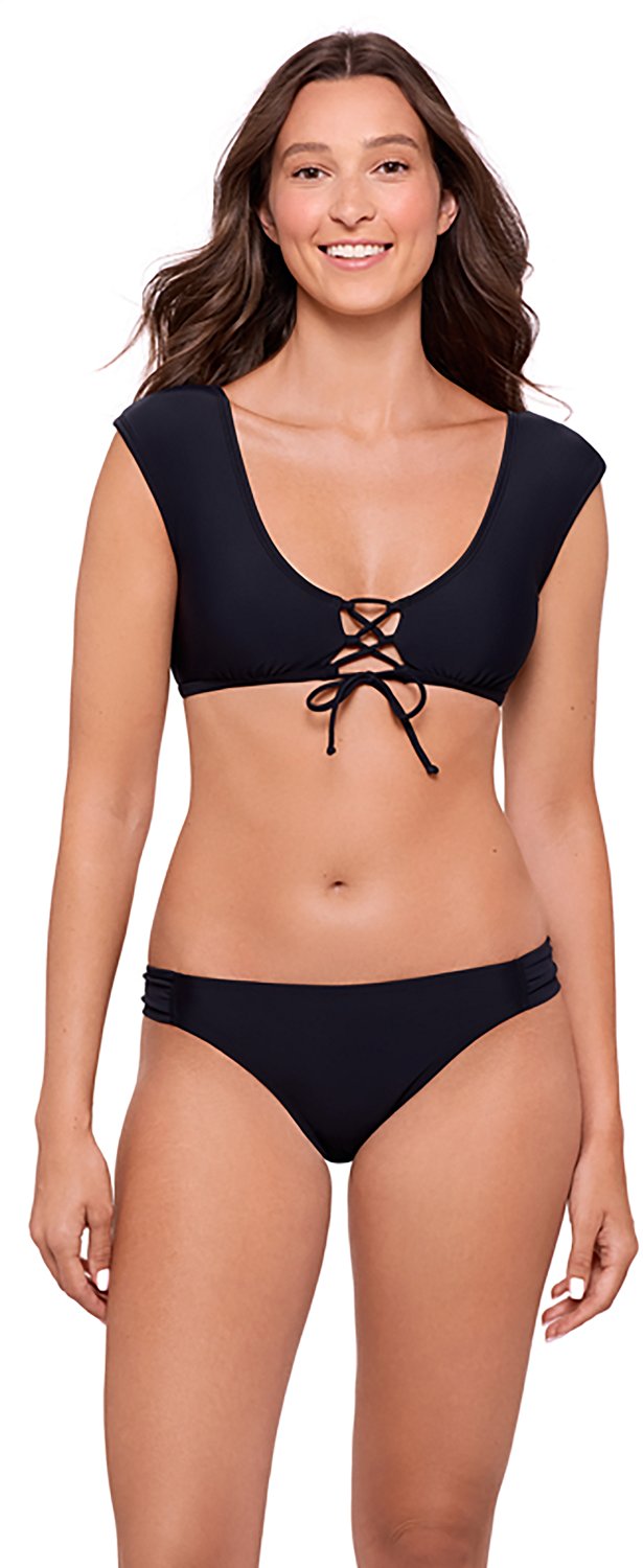 O’Rageous Juniors’ Solid Tie Front Cami Top - view number 3