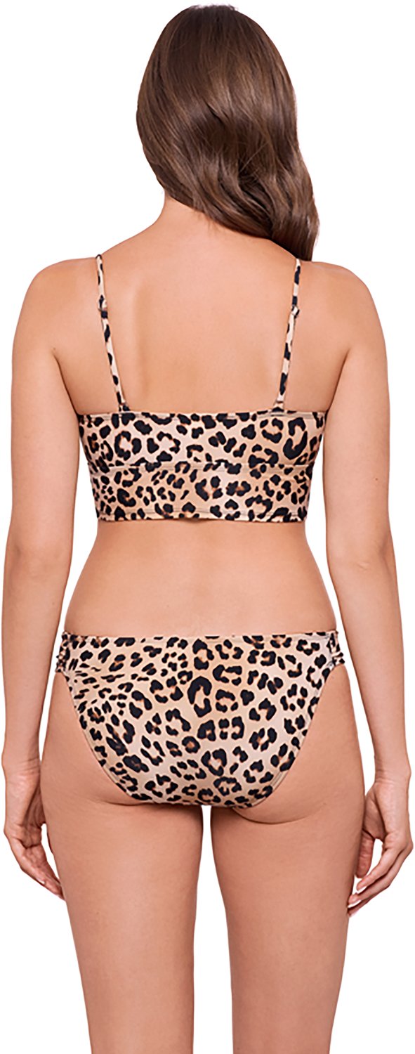 O'Rageous Juniors' Safari Tie Front Hankini Bralette Swim Top - view number 4
