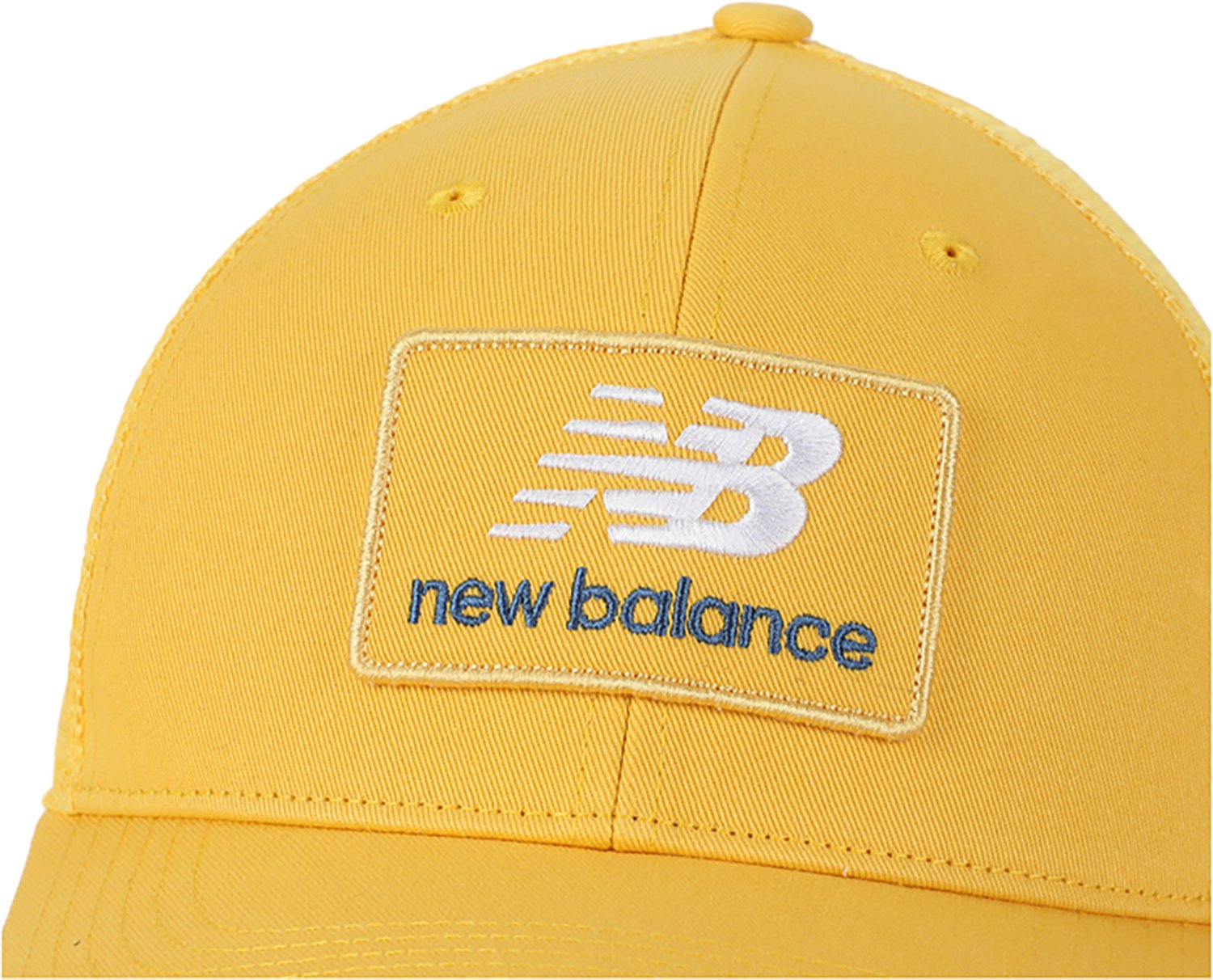 New Balance Men's Stacked Patch Logo Trucker Cap - view number 3