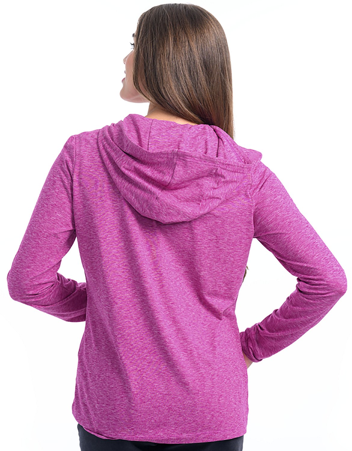 Antigua Women's Daybreak 1/4 Zip Pullover Hoodie - view number 2