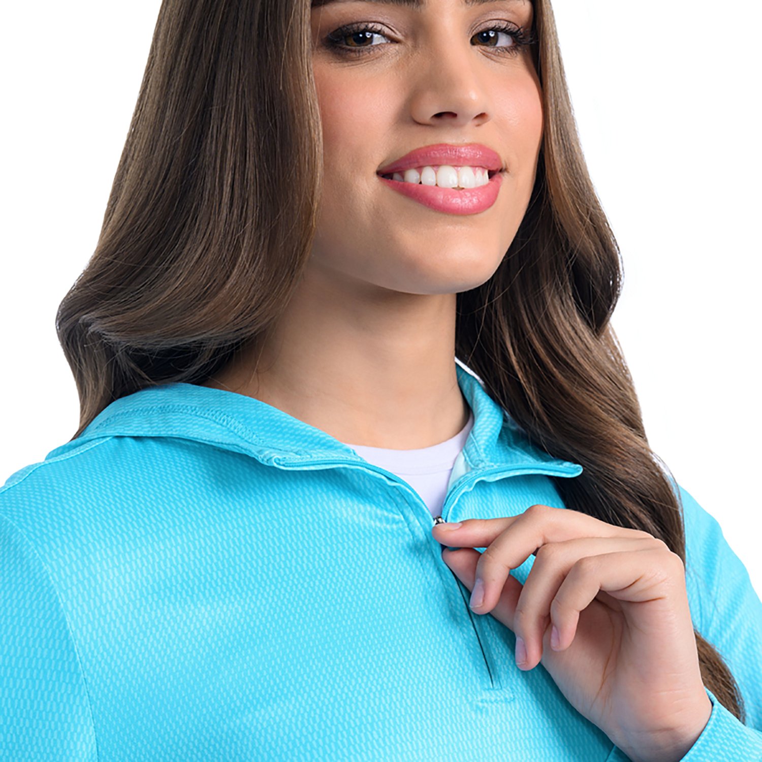 Antigua Women's Horizon 1/4 Zip Pullover Hoodie - view number 4