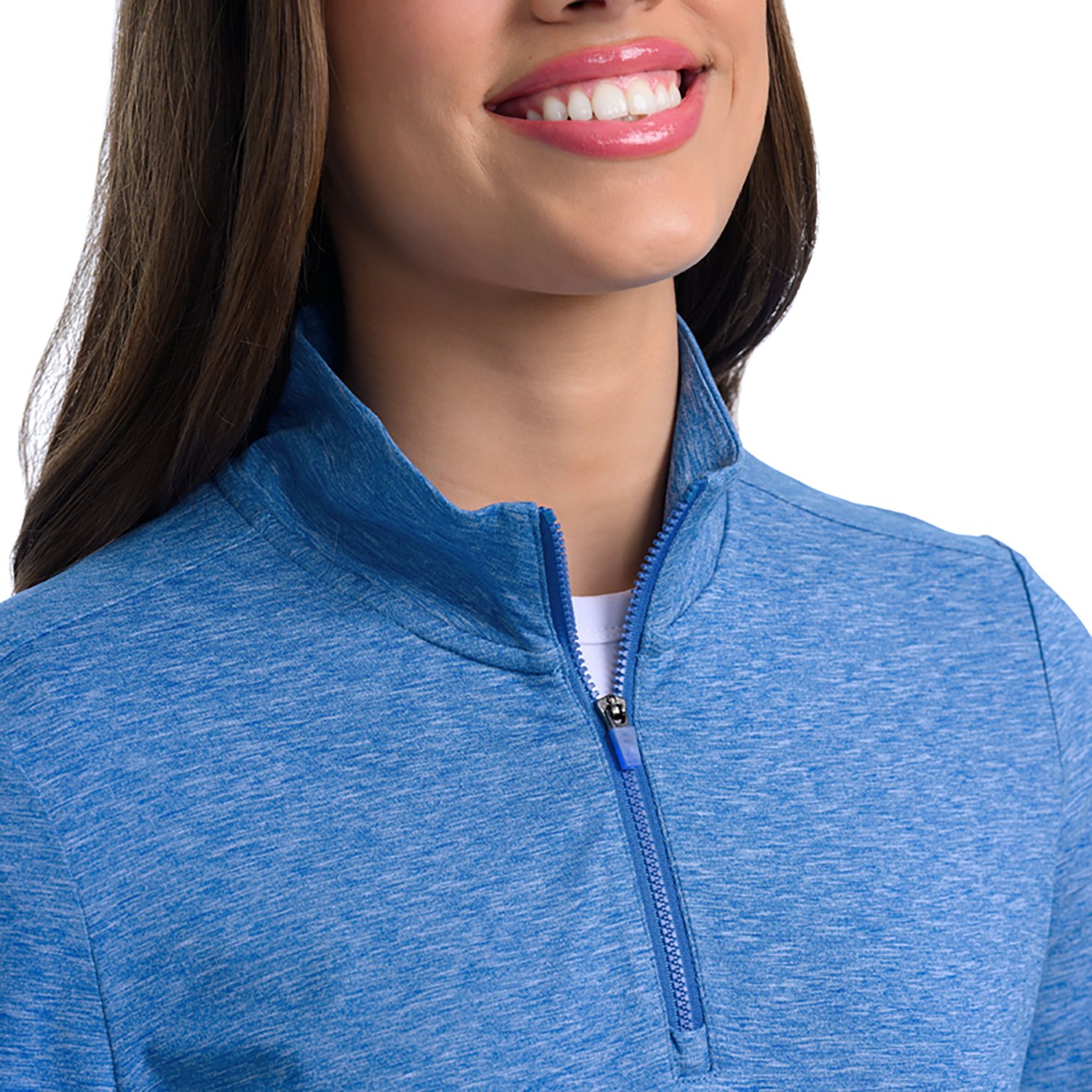 Antigua Women's Optimistic 1/4 Zip Pullover - view number 3