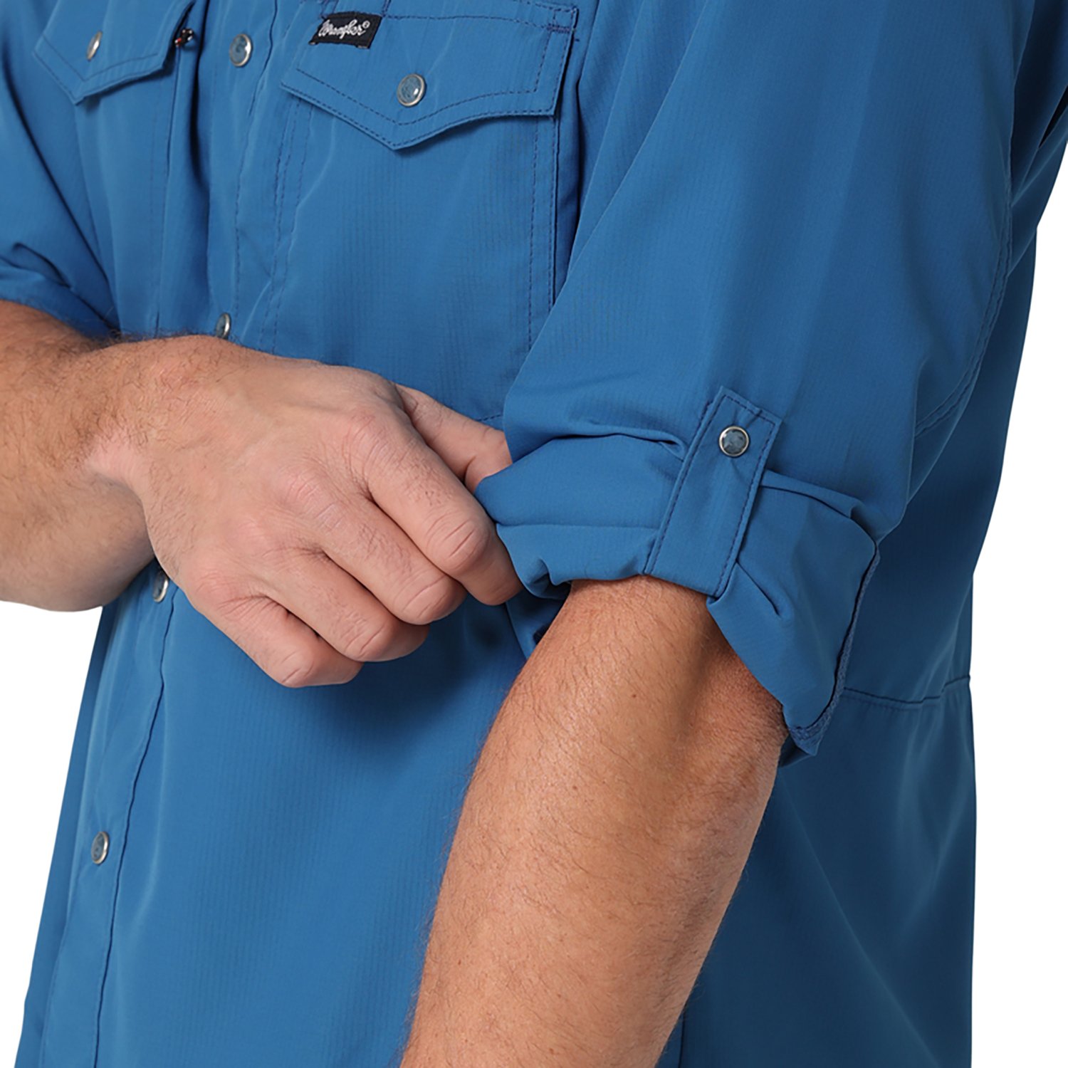 Wrangler Riggs Workwear Men's Western Performance Snap Long Sleeve Shirt - view number 7