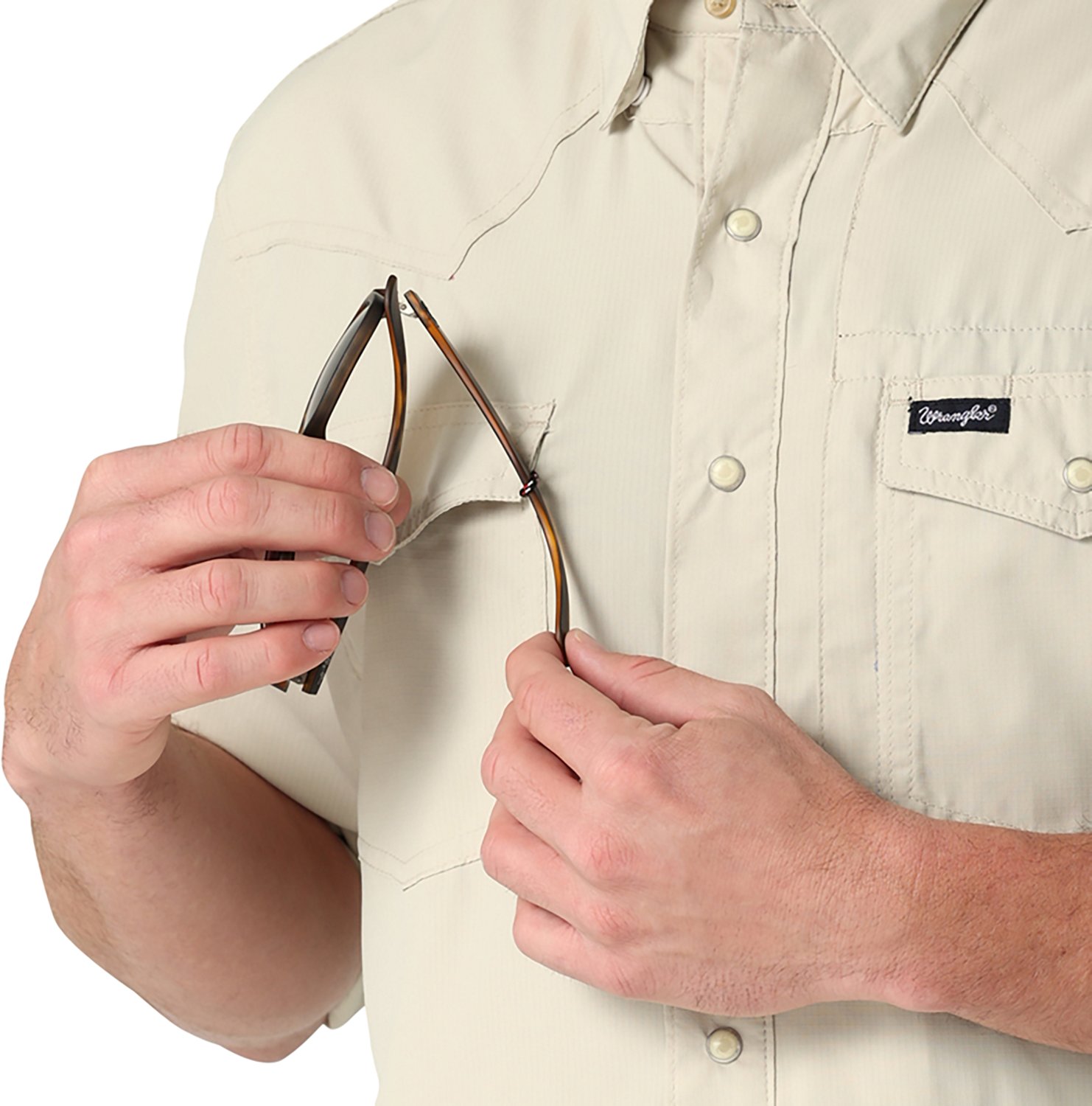 Wrangler Riggs Workwear Men's Western Performance Snap Long Sleeve Shirt - view number 5