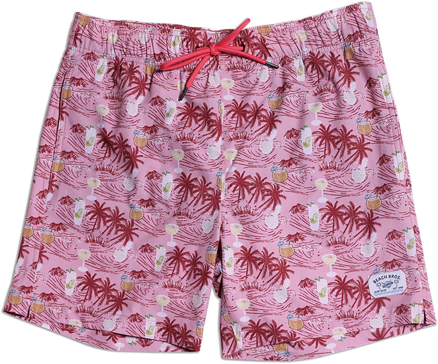 Beach Bros Men's Beach Drink Swim Trunk Shorts 6.5 in - view number 5