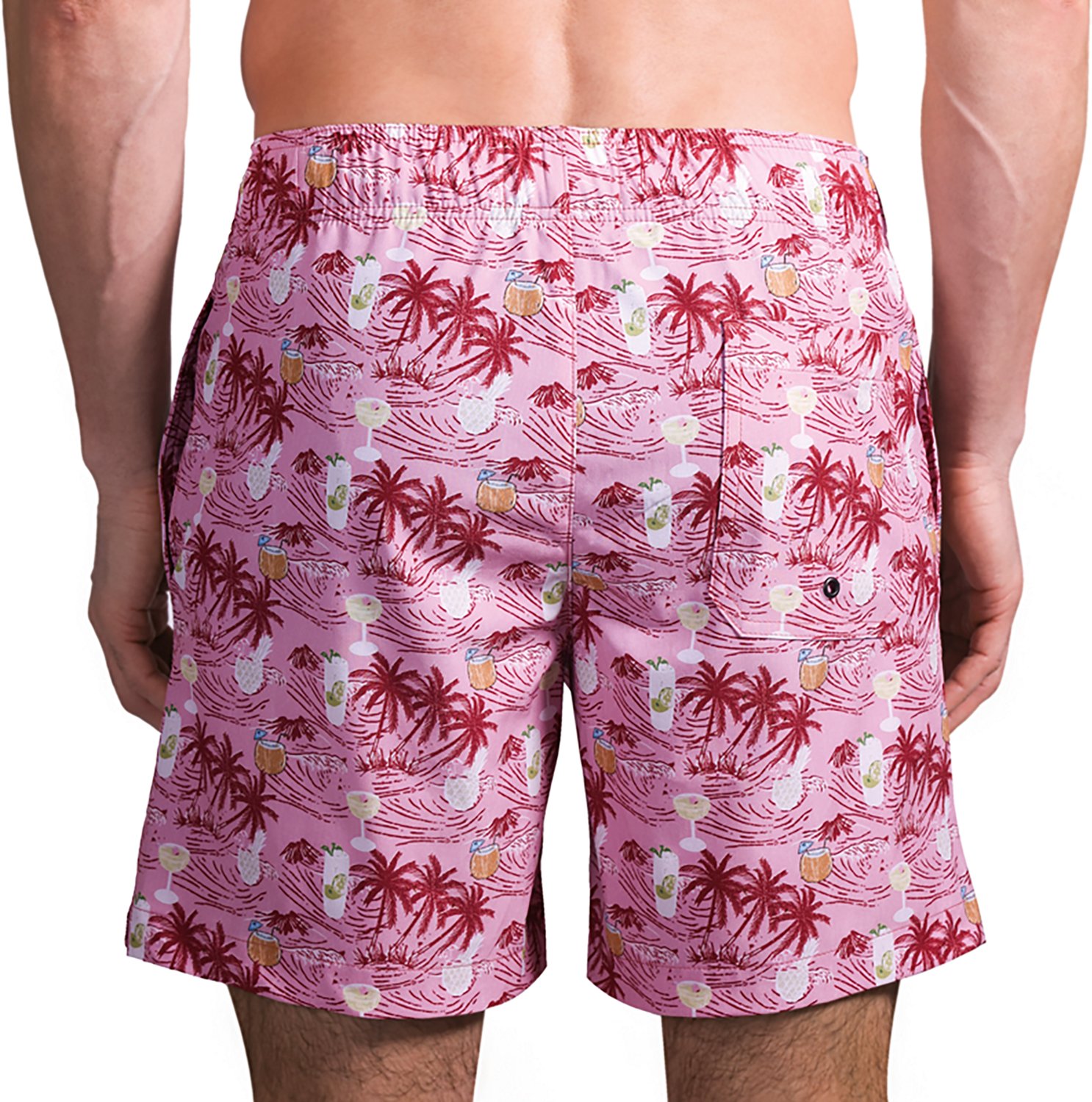 Beach Bros Men's Beach Drink Swim Trunk Shorts 6.5 in - view number 2
