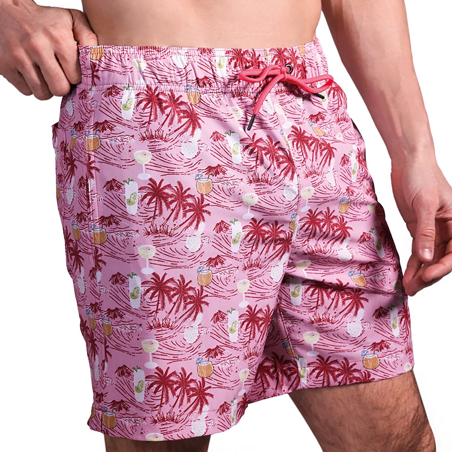Beach Bros Men's Beach Drink Swim Trunk Shorts 6.5 in - view number 3