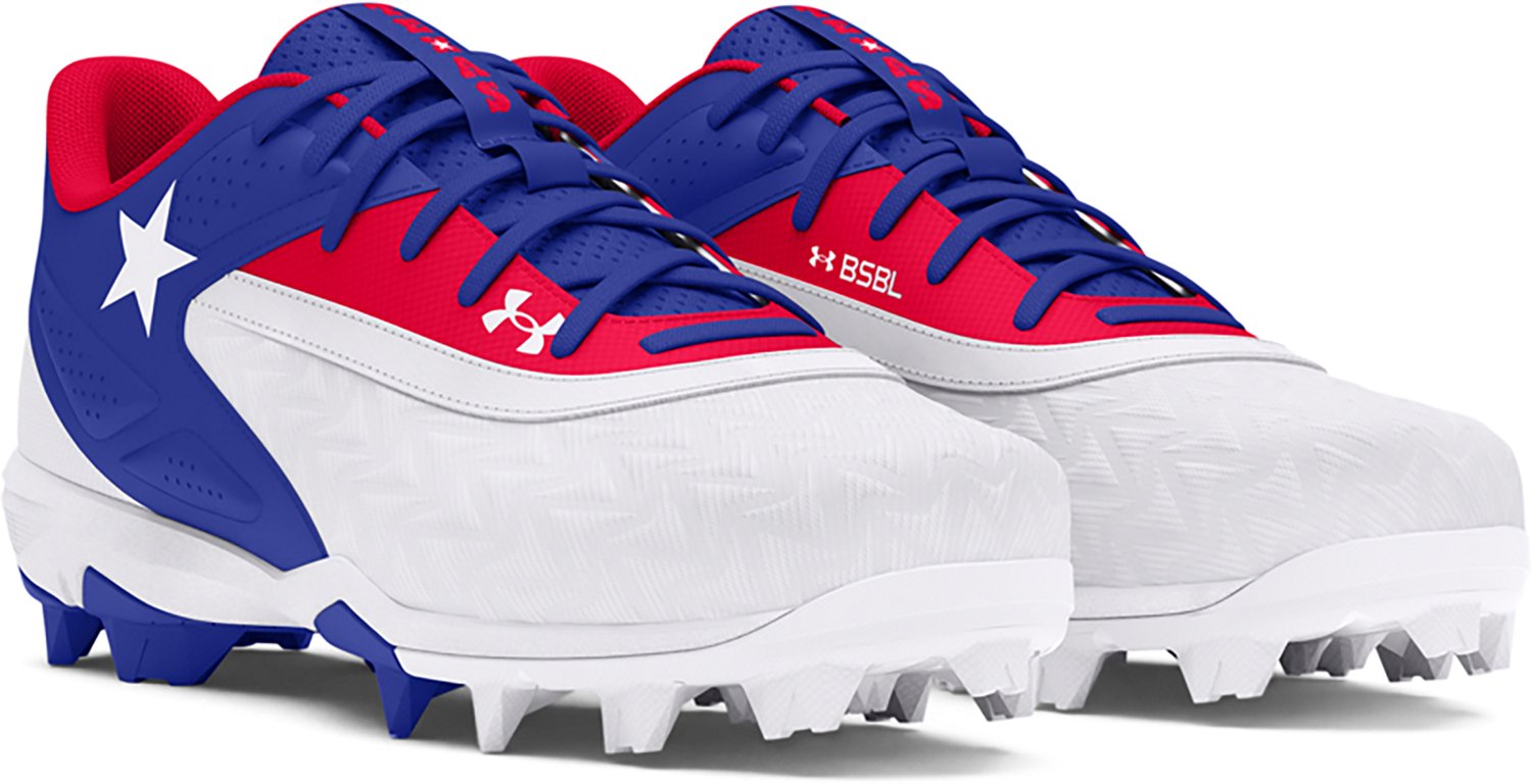 Under Armour Men's Leadoff Low RM Texas Baseball Cleats - view number 3