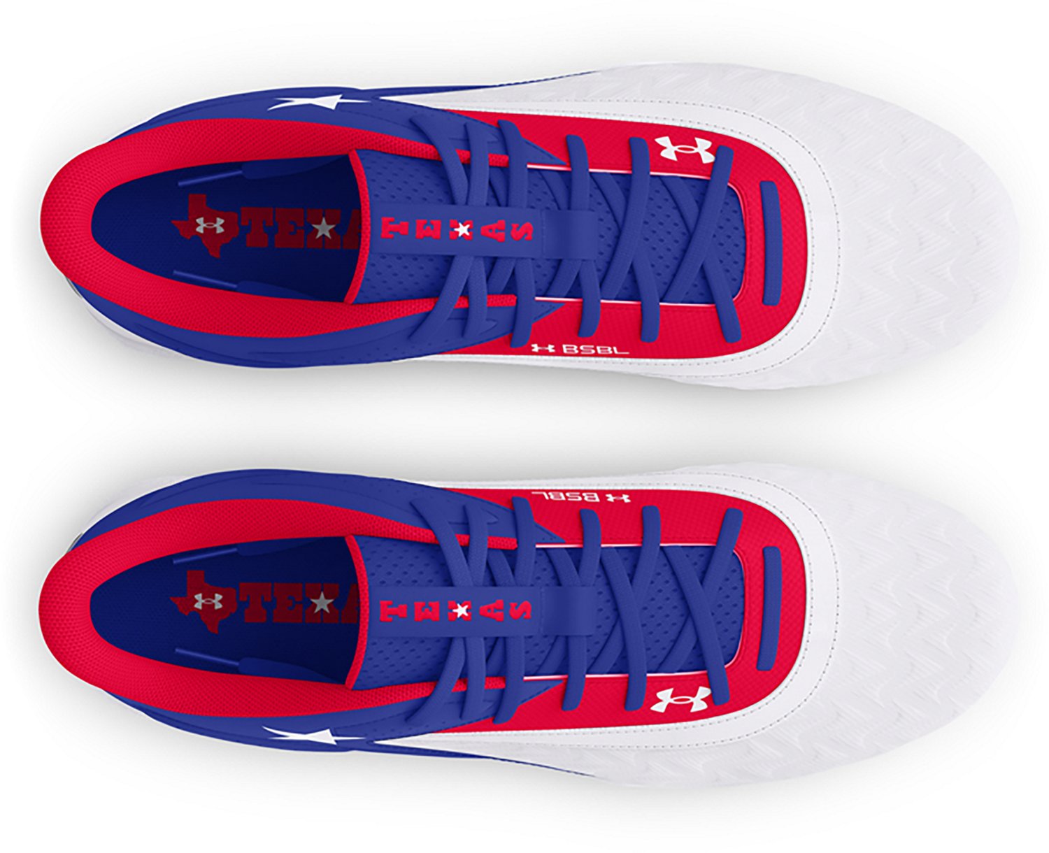 Under Armour Men's Leadoff Low RM Texas Baseball Cleats - view number 4