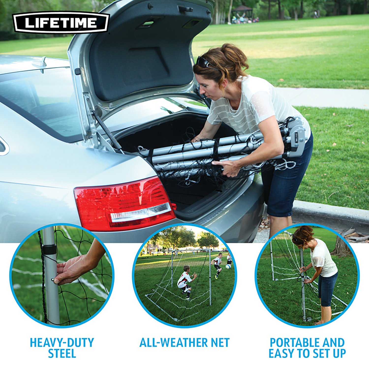 Lifetime 5 ft x 7 ft Adjustable Soccer Goal                                                                                      - view number 6