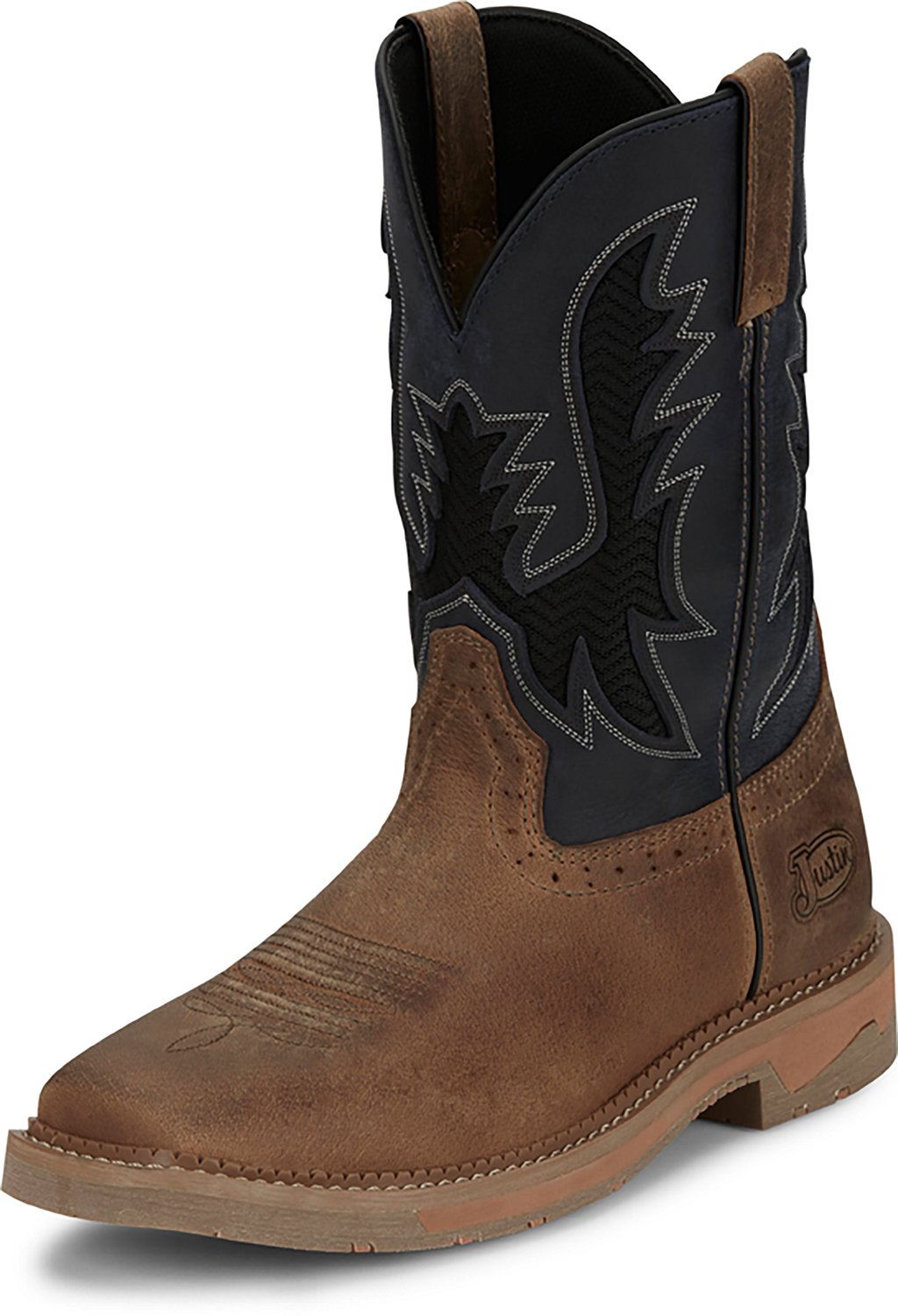 Justin Boots Men's Stampede Bolt VentTek Square Toe Boots - view number 3