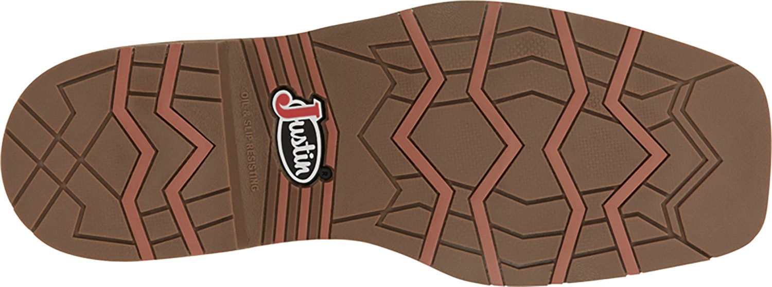 Justin Boots Men's Stampede Bolt VentTek Square Toe Boots - view number 6