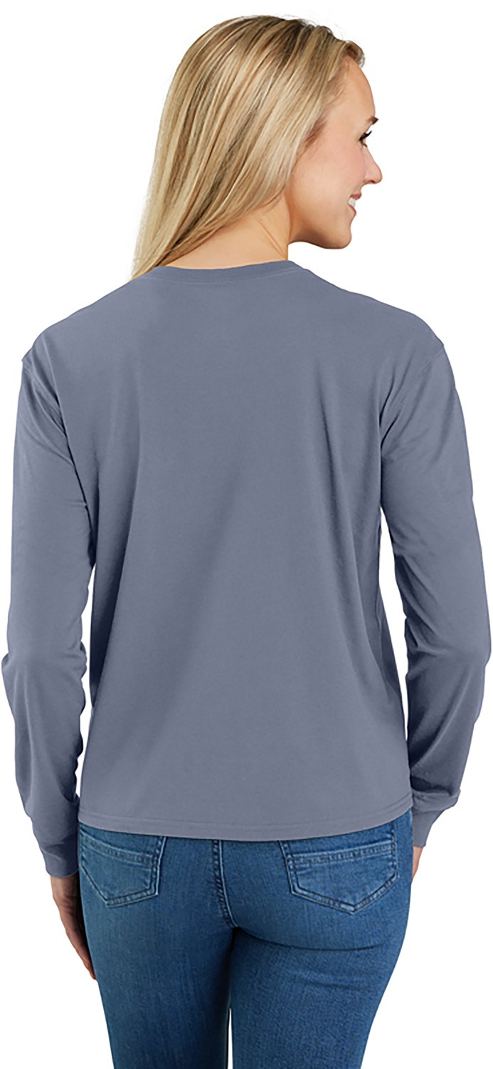 Carhartt Women's Loose Fit Lightweight Pocket Crewneck Long Sleeve T-shirt - view number 3