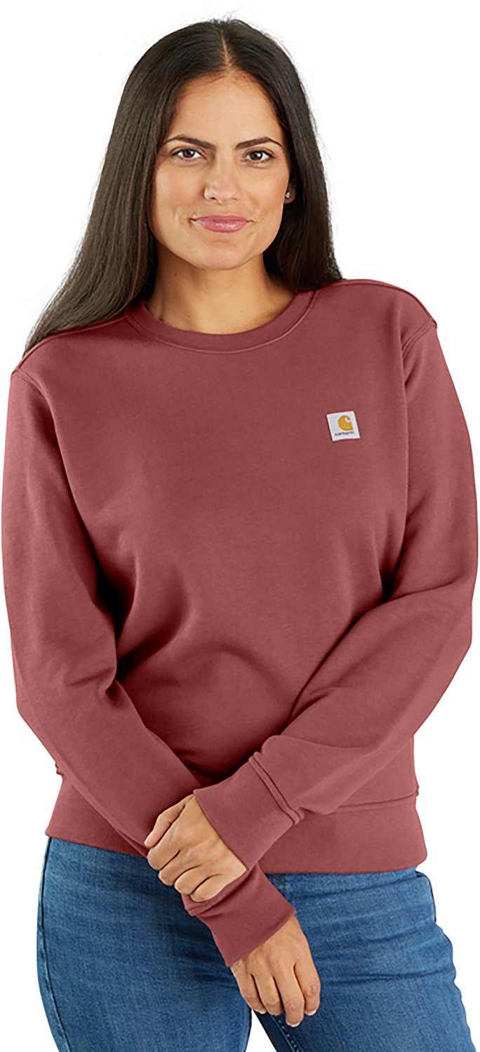 Carhartt Women's Relaxed Fit Midweight French Terry Crew Neck Sweatshirt
